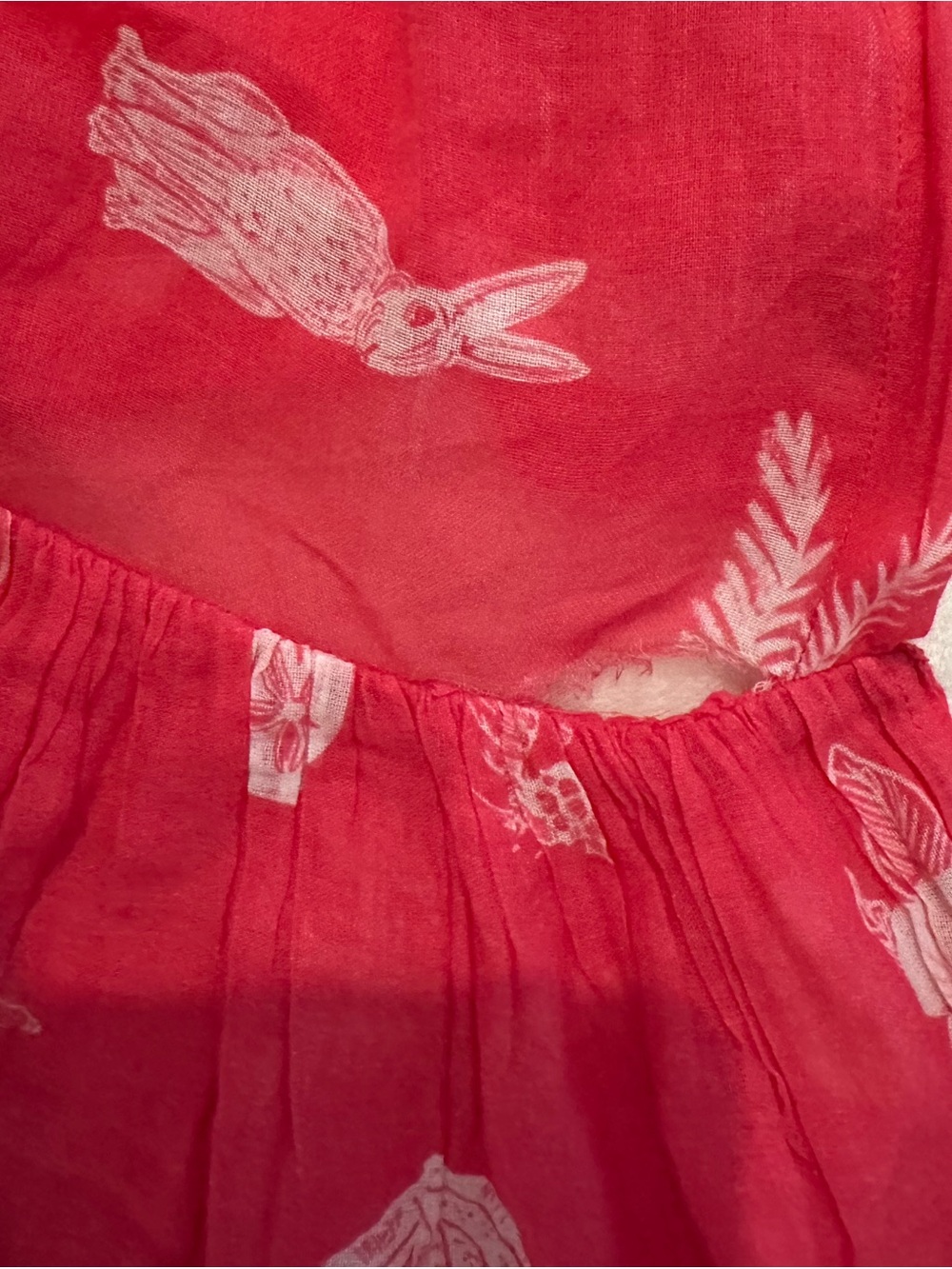 Coniglio Palm Beach Ruffle Pareo Bright Pink - Picture 4 of 5